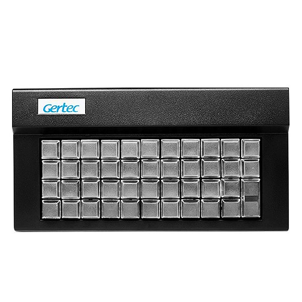 Teclado Gertec Preto TEC-E 44 USB - 00410659