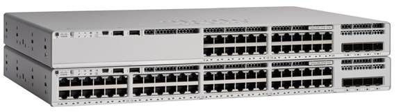 Switch Cisco C9200L-48P-4X-E 48 Portas GbE PoE+ 740W 4x 10G Network Essentials