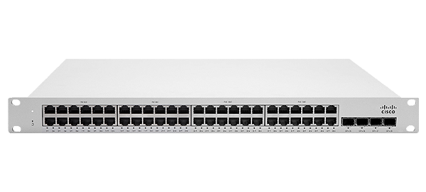 Switch Meraki MS250-48LP-HW L3 Stck Cld-Mngd 48x GigE PoE 740W