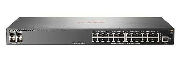Switch Aruba 2930F 24 Portas GbE 4SFP JL259A