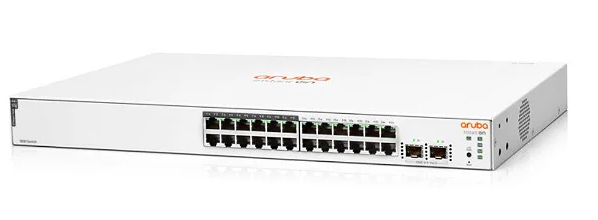 Switch Aruba Instant On 1830 24 Portas GbE 12p Classe 4 PoE 2SFP  JL813A