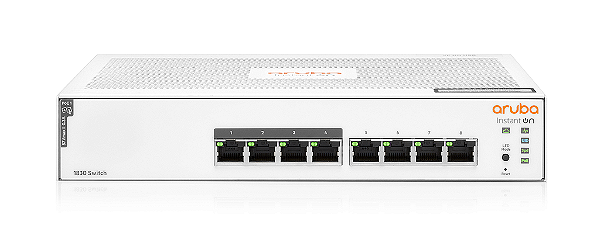 Switch Aruba Instant On 1830 8 Portas GbE 4p Classe 4 PoE JL811A