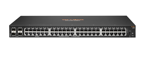 Switch Aruba 6000 48 Portas GbE 4 Portas SFP R8N86A