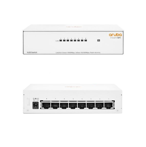 ​​​​​​​Switch Aruba Instant On 1430 8 Portas GbE R8R45A