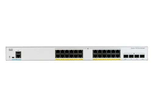 Switch Cisco Catalyst 1000 24 Portas GbE 4 Portas SFP C1000-24T-4G-L