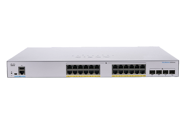 Switch Cisco Catalyst  24 Portas GbE PoE+ 370W 4 Portas 1G SFP C1000-24FP-4G-L