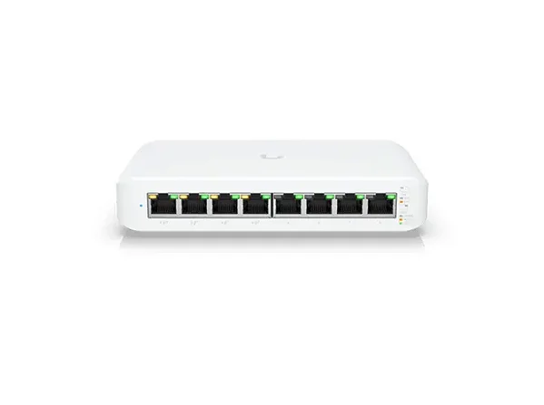 Switch Ubiquiti Uni-Fi Lite 8 portas 4POE/POE+ 52W USW-LITE-8-POE