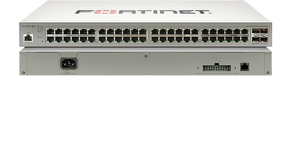 Switch Fortinet FortiSwitch-248E-POE 24x GE RJ45 PoE 370W 4x GE SFP ports