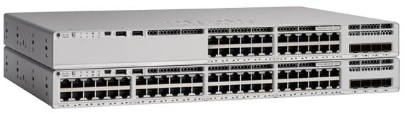 Switch Cisco C9200L-24P-4X-A 24 Portas GbE PoE+ 370W 4x SFP+ 10G Network Advantage