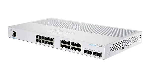 Cisco Cbs250 Smart 24-Port Ge, Poe, 4x10g Sfp - CBS250-24P-4X