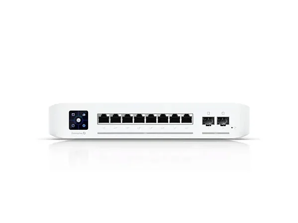 Ubiquiti Switch Uni-Fi 8 Portas Poe+ de 2.5g e 2 Portas Sfp+ de 10g - Usw-Enterprise-8-Poe - USW-E-8-POE