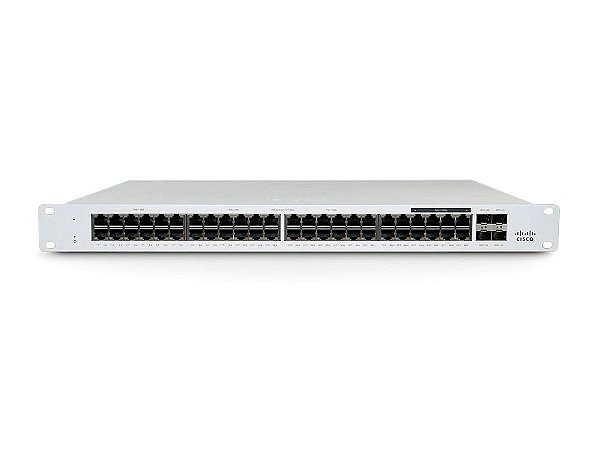 MERAKI MS130-48X CLOUD MGD. 40GE + 8X(2.5GE) 740W POE SWITCH