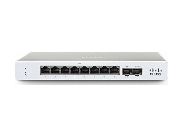 MERAKI MS130-8 CLOUD MANAGED 8GE SWITCH