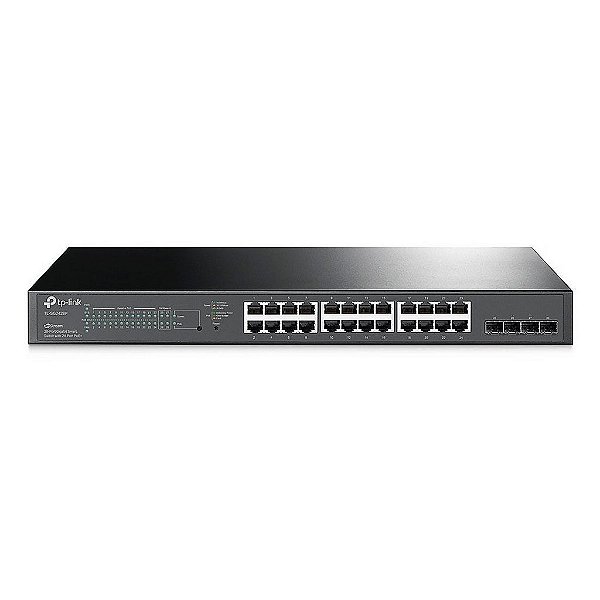 Switch TP-LINK Smart Gigabit 24P PoE+ 4 Slots SFP - TL-SG2428P