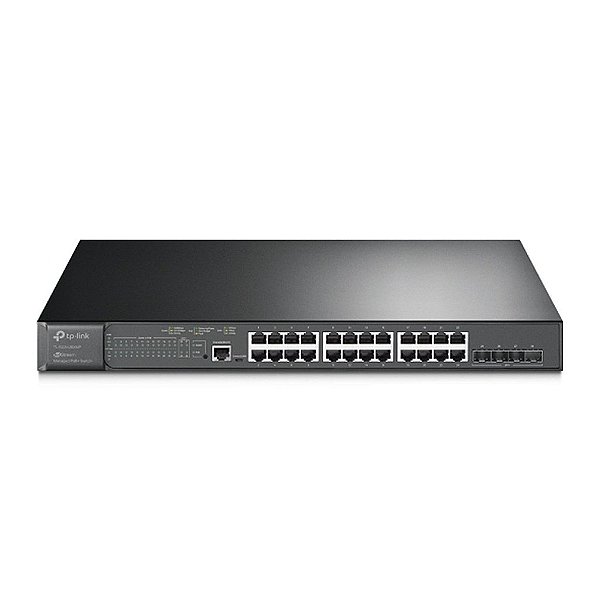 Switch TP-LINK Gigabit 24 Portas PoE+ 4 SFP 10G TL-SG3428XMP