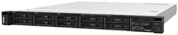 Servidor Lenovo SR250 V3 Xeon E-2468 8C 2.6 GHz 16GB Open Bay 3.5" 800W 7DCLA013BR