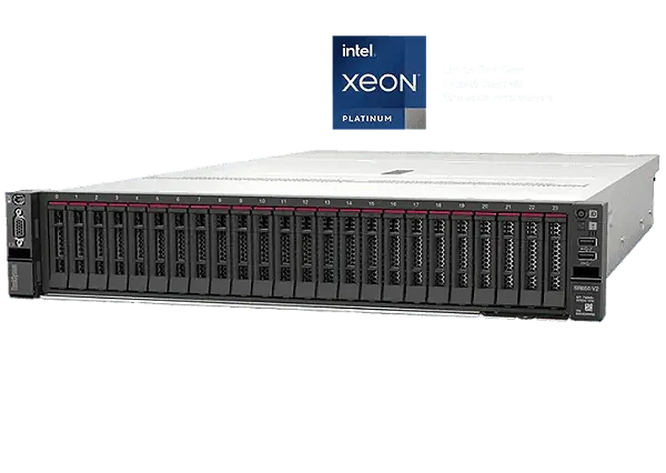 Lenovo Servidor Sr650 v3 Xeon 4514Y 16c 32gb 2x 480GB SSD 2x 750w 7D76100BBR