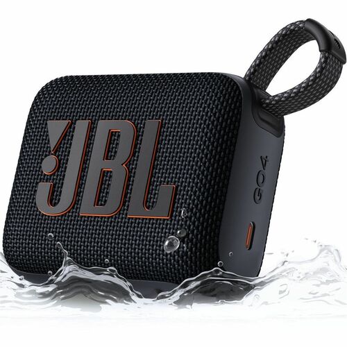 JBLGO4BLK - Caixa de Som Jbl Go 4 Preta Bluetooth