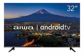 Smart Tv Aiwa 32 Android Hd Borda Ultrafina (Aws-Tv-32-Bl-02