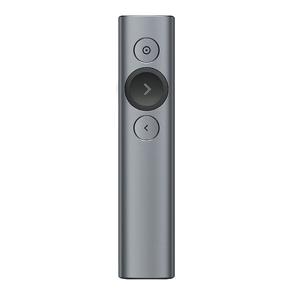 Apresentador Logitech Spotlight Cinza Sem Fio - 910-005216