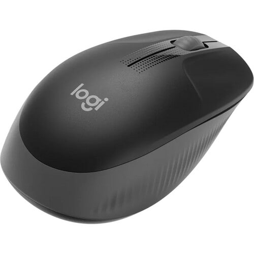 Mouse Sem Fio Logitech M190 Cinza W