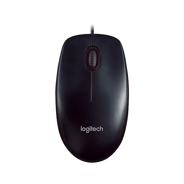Mouse Com Fio Logitech M90 Preto