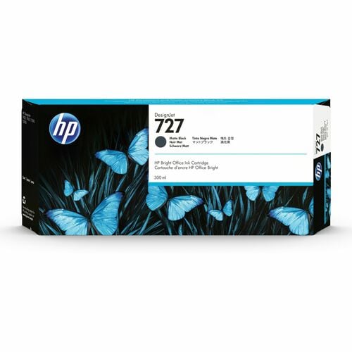 Cartucho Tinta Hp 727 Preto Fosco 300 Ml Uk