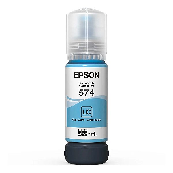 Refil de Tinta Epson Ciano Claro - T574520-AL
