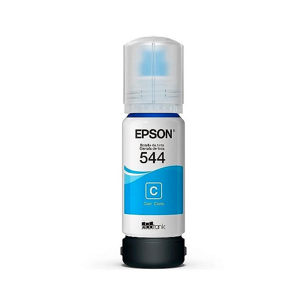 Refil de Tinta Epson T544 7.5K Ciano - T544222-BR