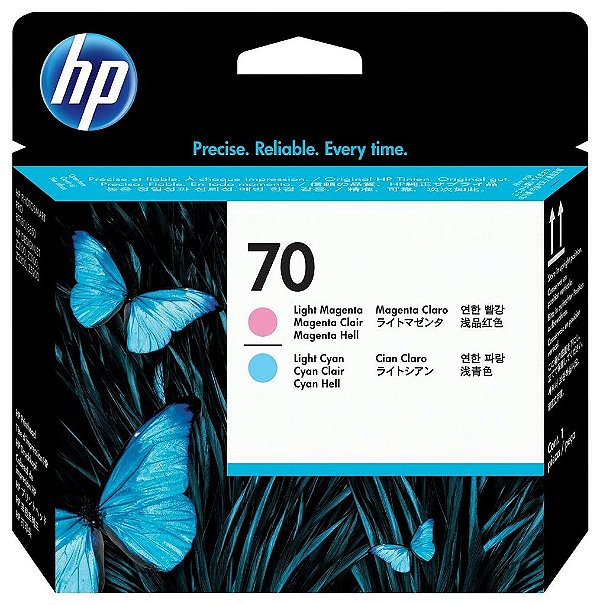Cabeça de Impressão HP 70 Ciano Cl/Magenta Cl PLUK C9405A