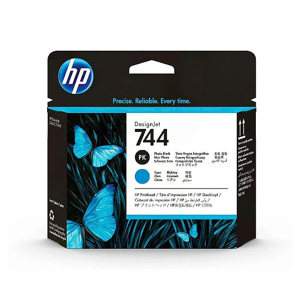 Cabeça de Impressão HP 744 Magenta e Amarelo PLUK - F9J86A