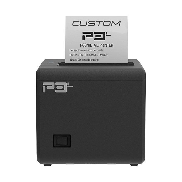 Impressora Não Fiscal Custom P3L USB e Ethernet RS232 - 911MX010400733