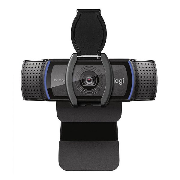 Webcam Logitech C920s Full HD 1080p Preta - 960-001257