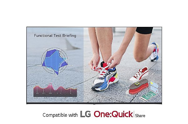 Monitor Profissional LG LED 65" Stand Alone - 65UL3J-E.AWZM