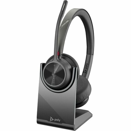 Headset Poly Voyager 4320 Teams Stereo Bluetooth BT700 USB-A C/Base