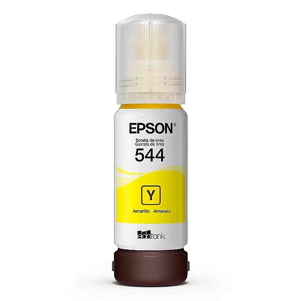 Refil de Tinta Epson T544 Amarelo 65 ML - T544422-BR