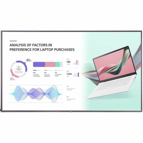 Mon Profissonal Lg 75uh5j Stand Alone 75in 500 Nit 24/7