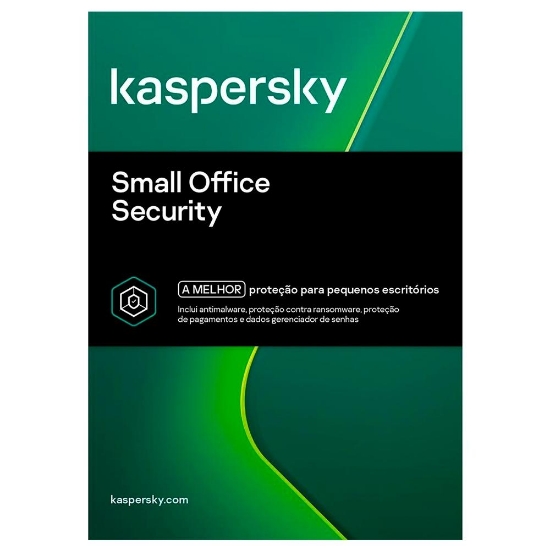 Kaspersky Small Office Security BR - Proteção Avançada para 6 Dispositivos + 1 File Server - 3 Anos (Renovação) ESD - Kl4541kdftr-br