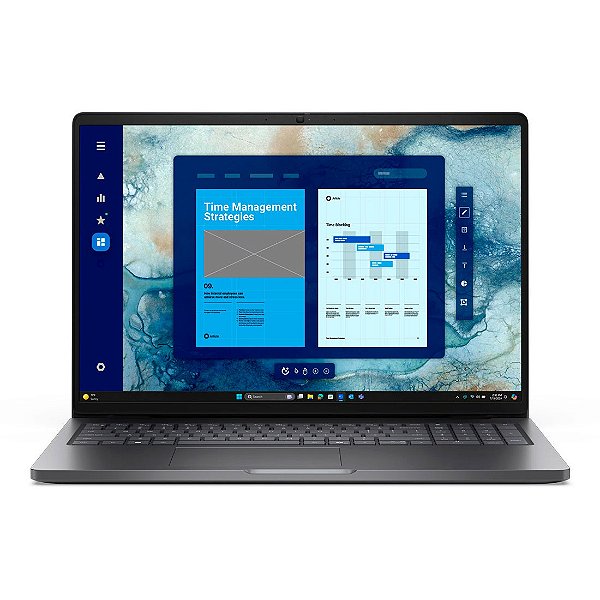 Notebook Dell Pro 16" CSG Intel Core i5-120U 16GB 512GB SSD Windows 11 Pro - 210-BRNS-NBP1605 - 210-brns-0109
