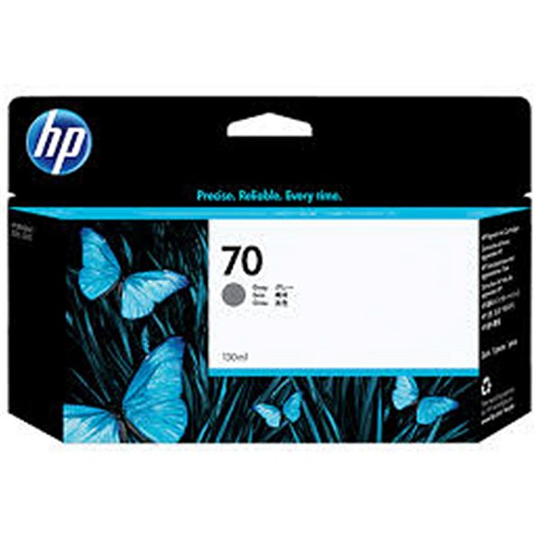 Cartucho de Tinta HP 70 Cinza PLUK 130ml E-commerce - c9450a