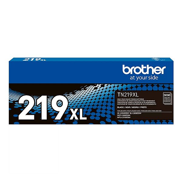 Toner Brother Preto 4,5k para DCPL3560 e HLL3240 - Tn219xxlbkbr