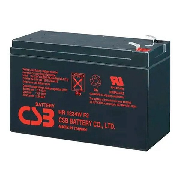 Bateria Csb Vrla 12V 580W UPS12580W - 991307503