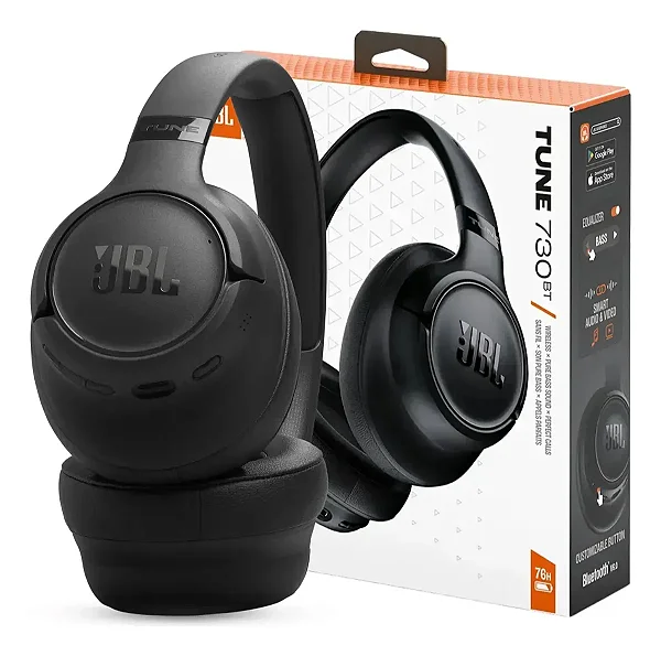 Headphone Jbl Tune 730BT Branco Bluetooth - Jblt730btwhtbr - 28914081