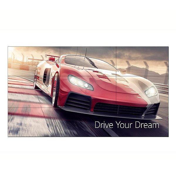 Monitor Profissional LG LED 55" VideoWall - 55vm5j-h-awzm