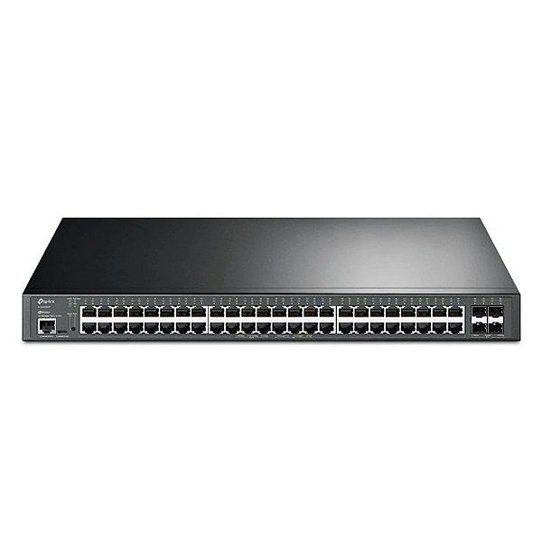 Switch TP-LINK Gerenciável Giga L2+48 4S SFP PoE - Tl-sg3452p