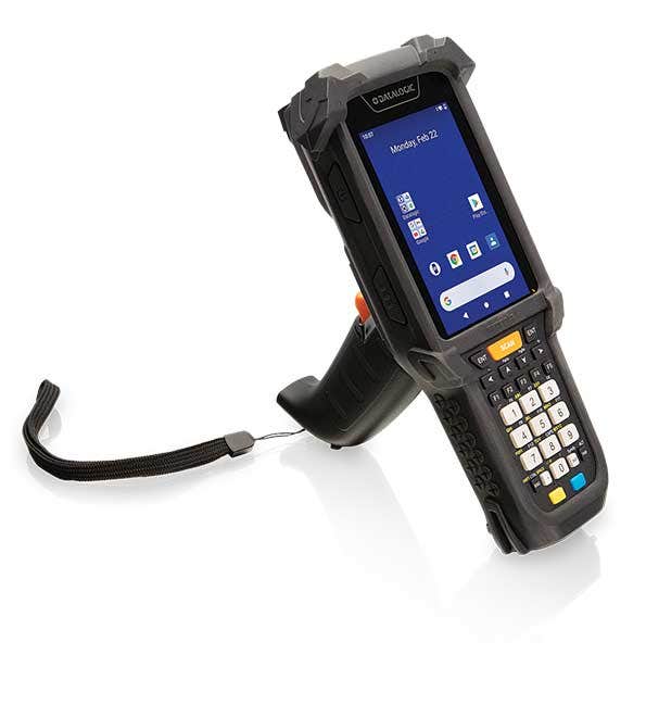 Coletor de Dados Skorpio X5 Datalogic Android 10 4,3" 2D Pistol Grip Teclado Alfanumérico 47 Teclas - 943500031