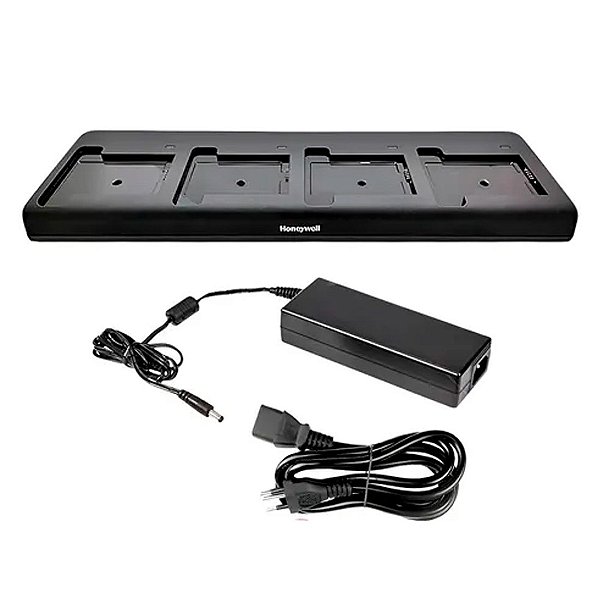 Carregador Honeywell para Coletor de Dados EDA52 com Quatro Posições - eda52-qbc-0