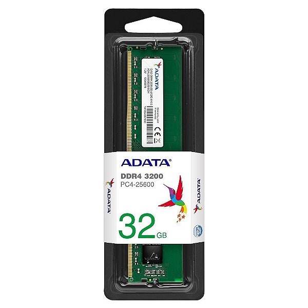 Memoria 32GB DDR4 3200MHZ 1.2V Adata - Desktop - ad4u320032g22-sgn