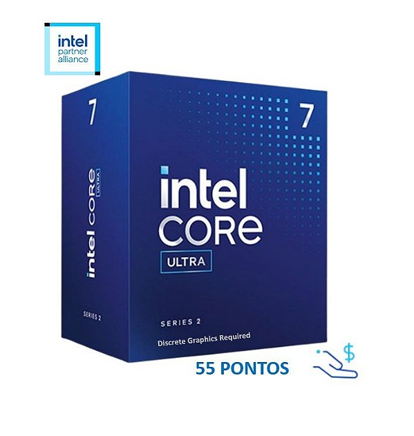 Processador Intel Core Ultra 7-265F Arrow Lake-S 5.3 Ghz 30MB - sem Video On Board - bx80768265f