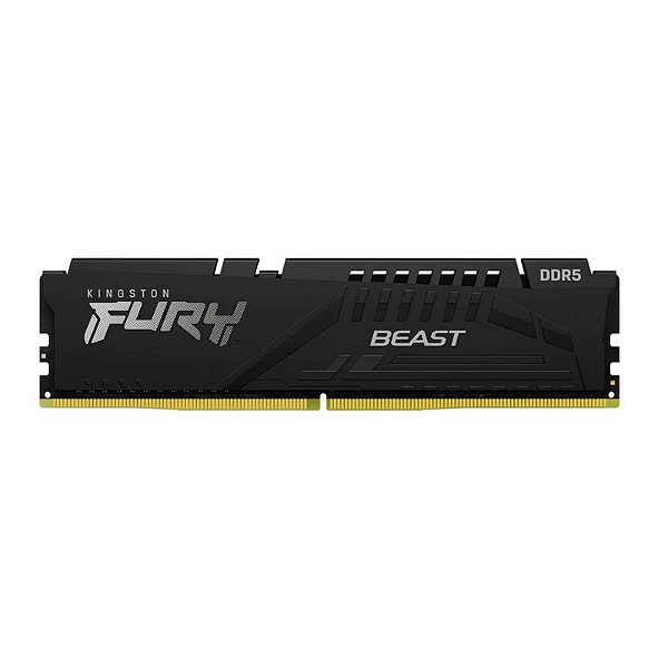Memoria 32GB DDR5 5200MHZ CL40 Kingston Fury Beast Black Xmp 3.0 - Desktop - kf552c40bb-32